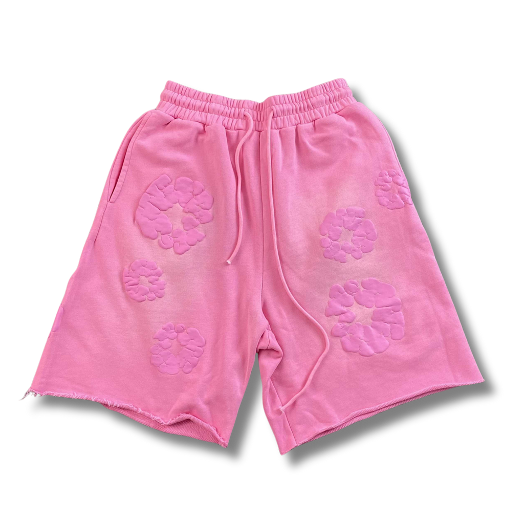 D Tears Shorts pink