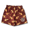 Eric E shorts x Bape Stars brown