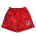 Eric E shorts x Bape Stars red