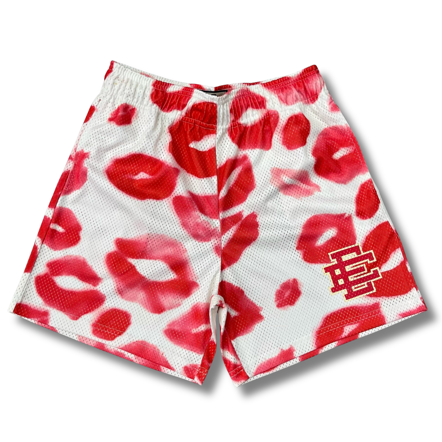Eric E shorts kiss white