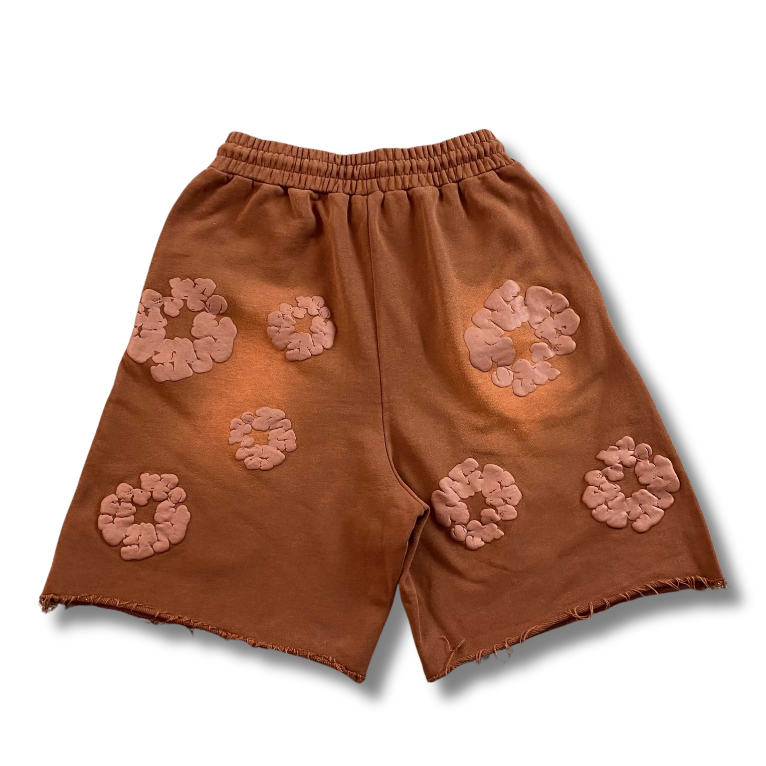 D Tears Shorts brown