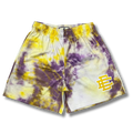 Eric E shorts tie dye yellow