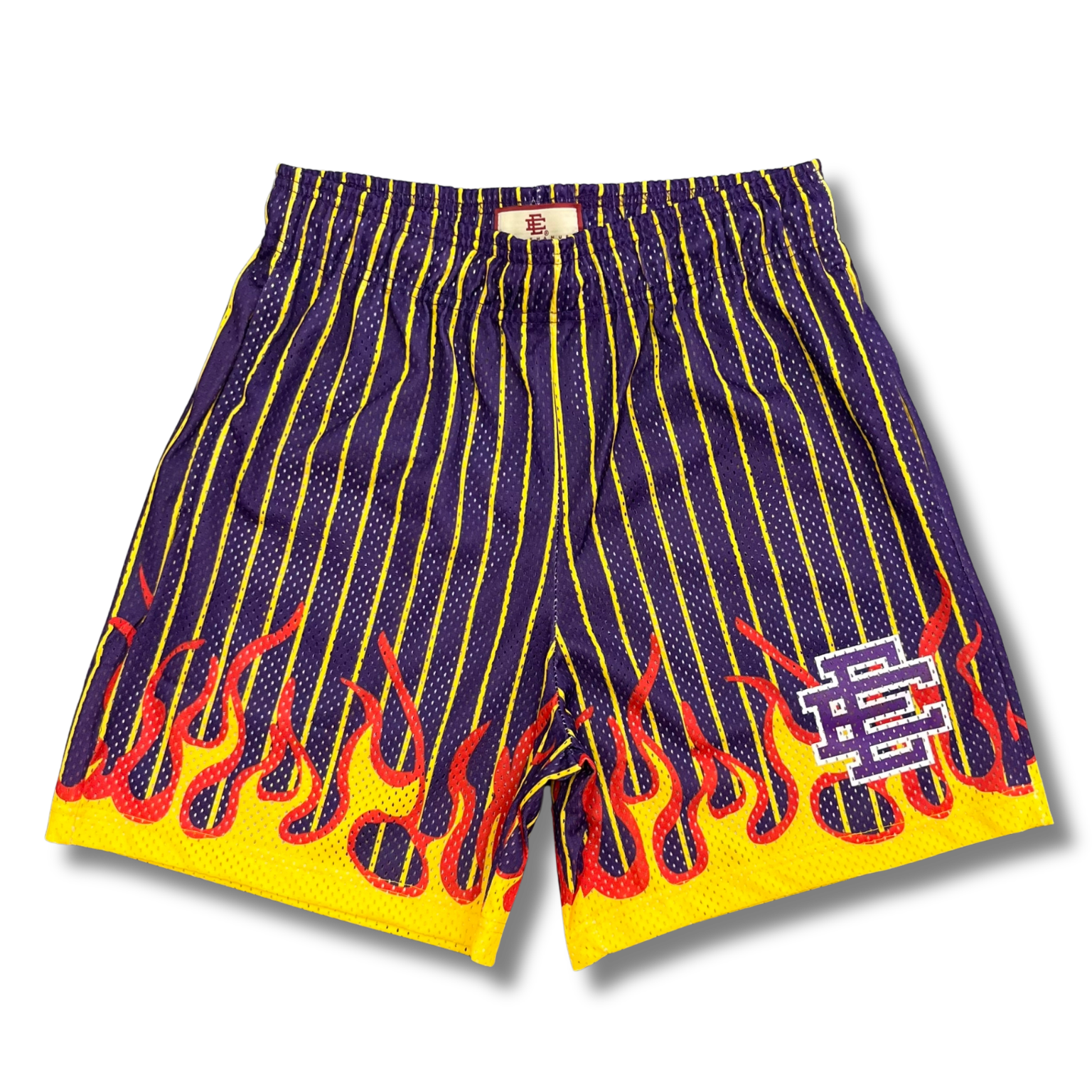 Eric E shorts flames navy