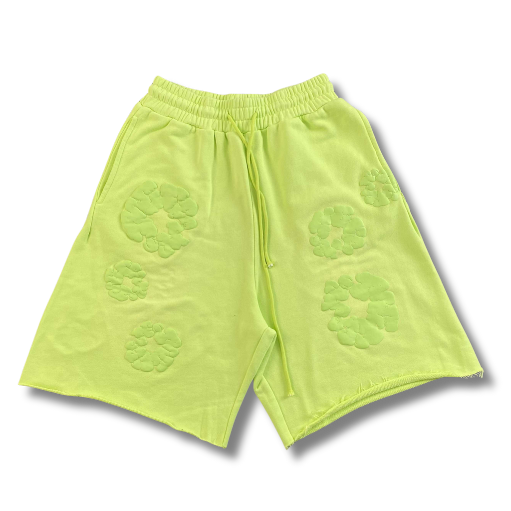 D Tears Shorts yellow