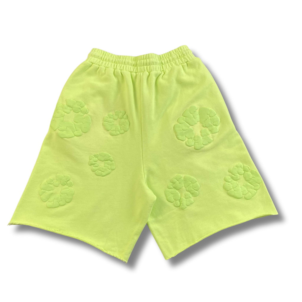 D Tears Shorts yellow
