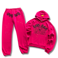 Spider Tracksuit hot pink