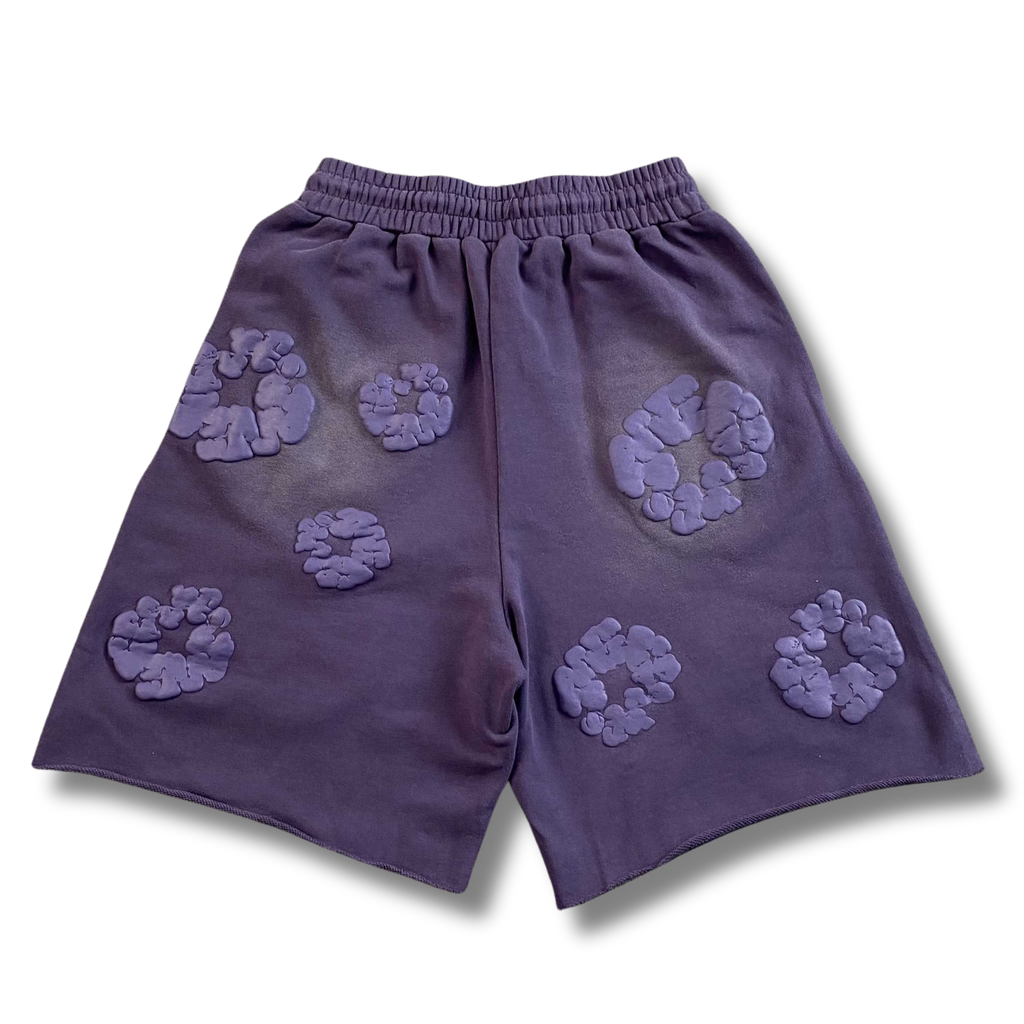 D Tears Shorts purple
