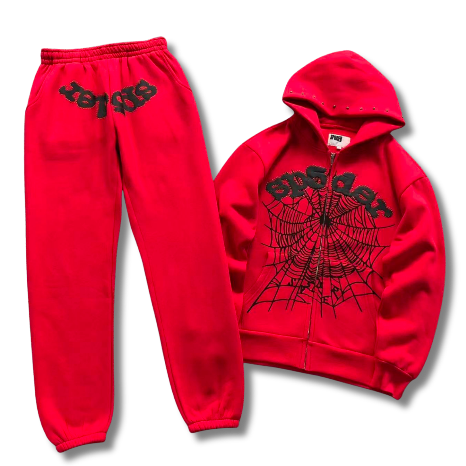 Spider Tracksuit red