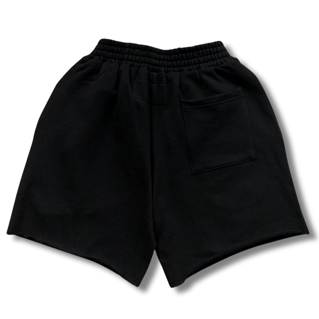 Spider Shorts black w red