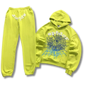 Spider Tracksuit bright yellow