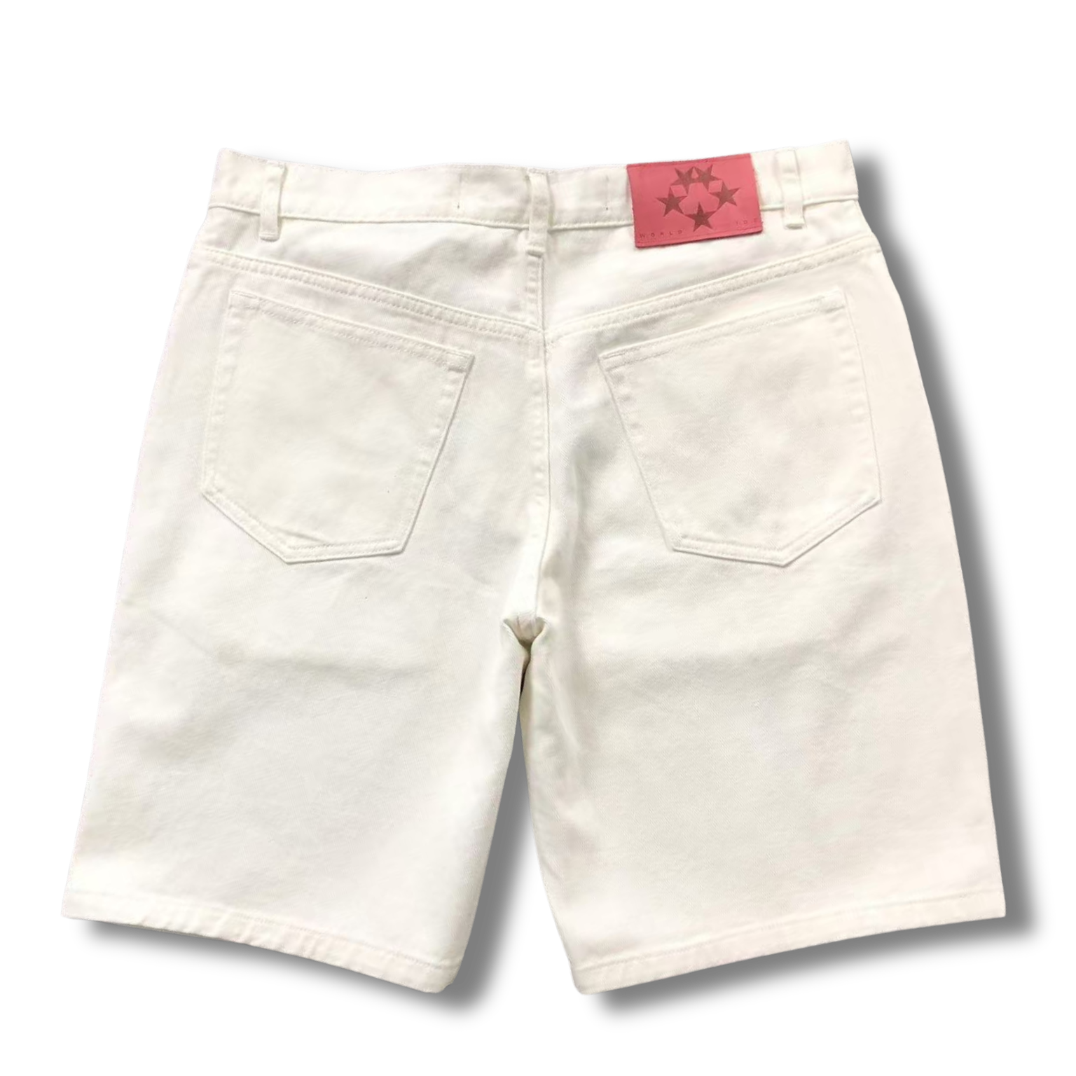 Spider Shorts denim white