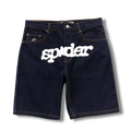Spider Shorts denim black