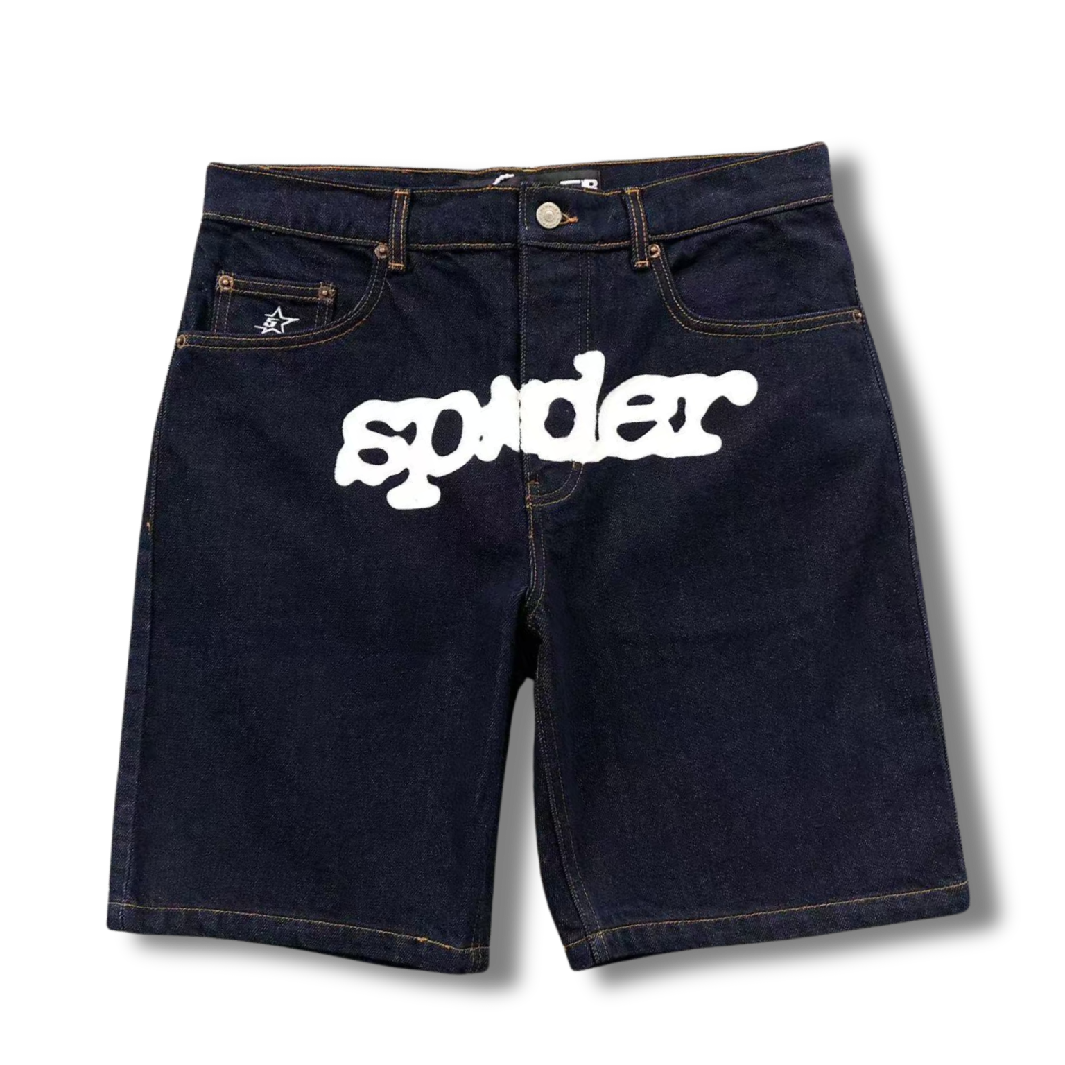 Spider Shorts denim black