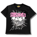 Spider T-Shirt black w pink atlanta