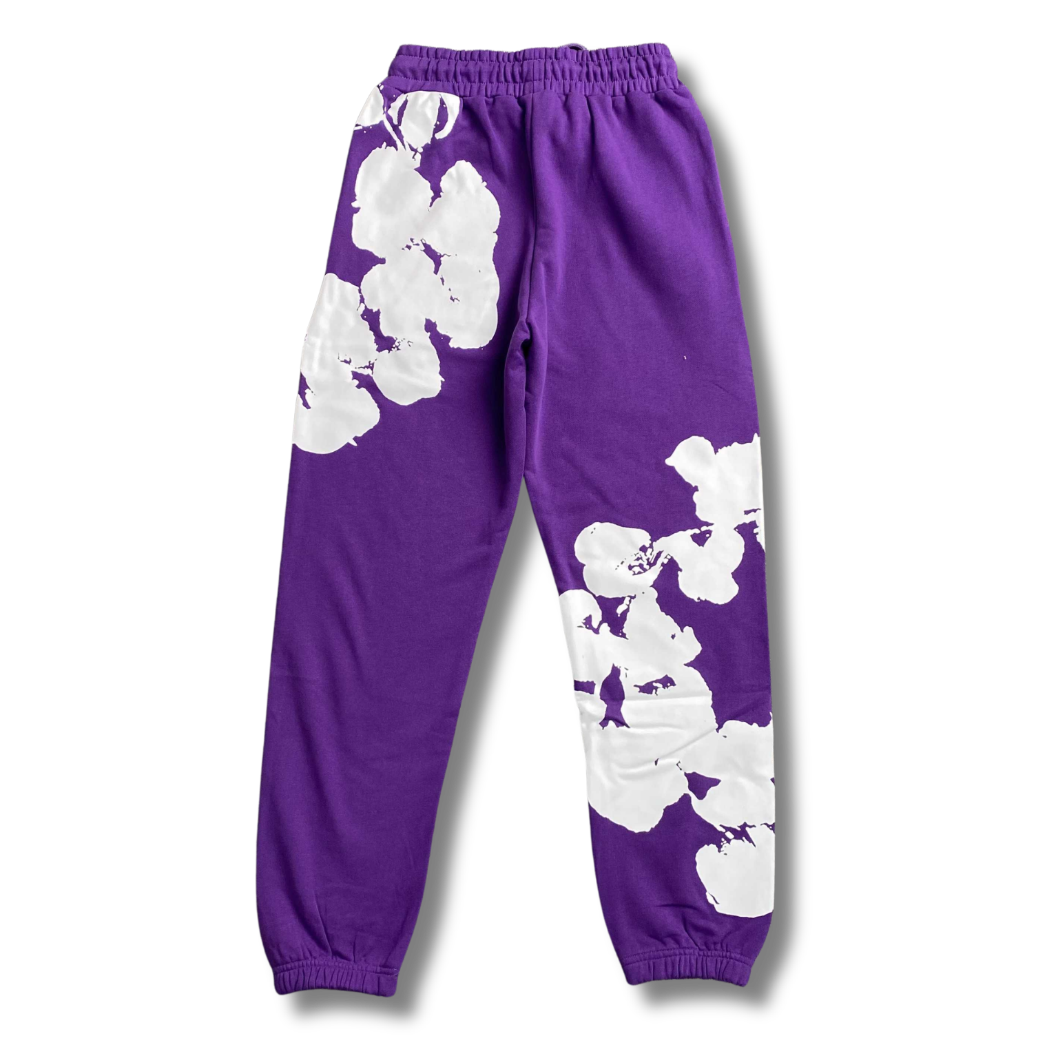 D Tears Pants purple w white