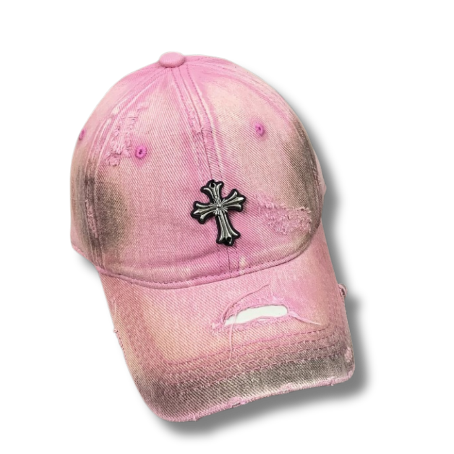 C Heart cap old pink