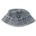 C Heart bucket hat blue