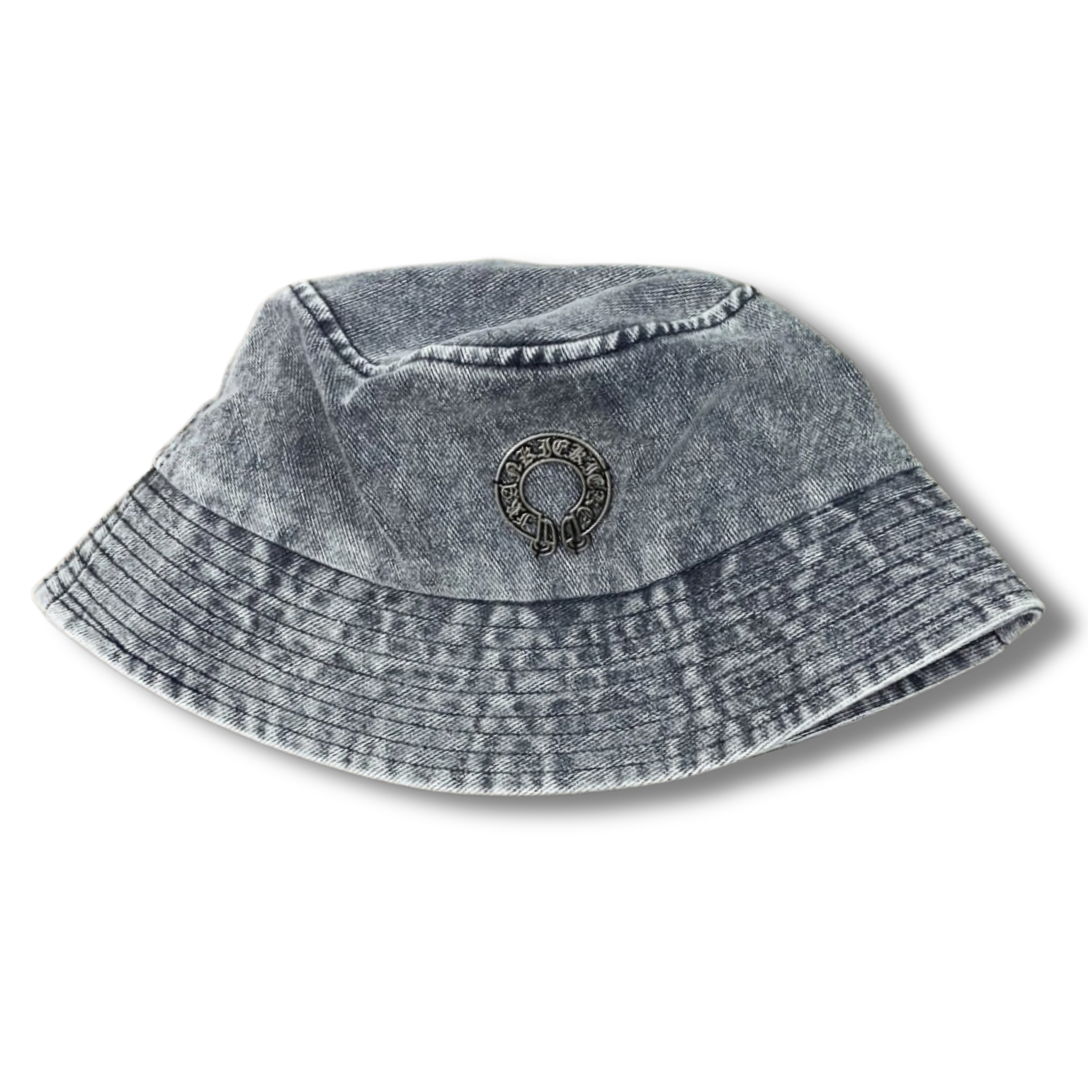 C Heart bucket hat blue