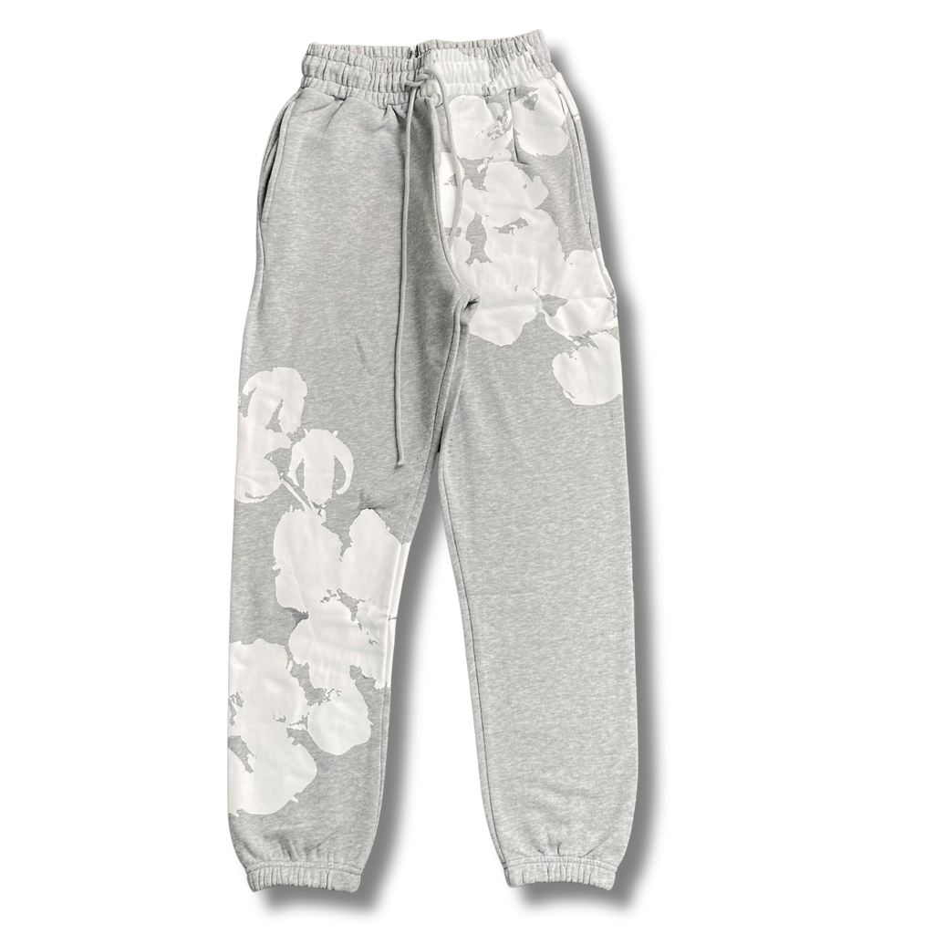 D Tears Pants gray w white