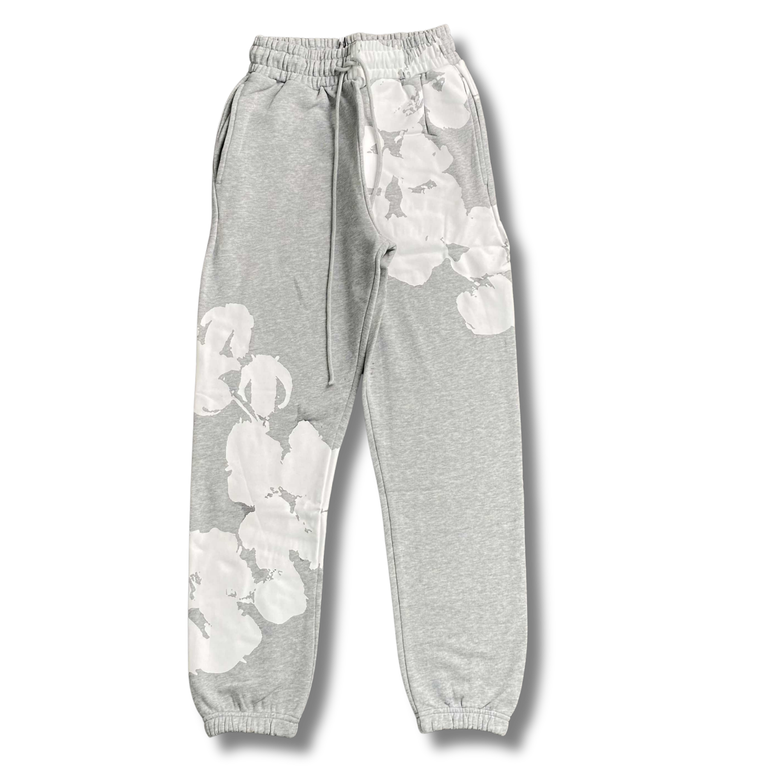 D Tears Pants gray w white