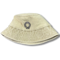 C Heart bucket hat cream