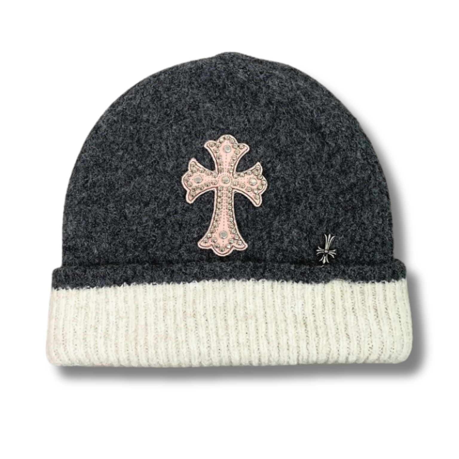 C Heart Beanie dark gray