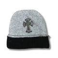C Heart Beanie gray