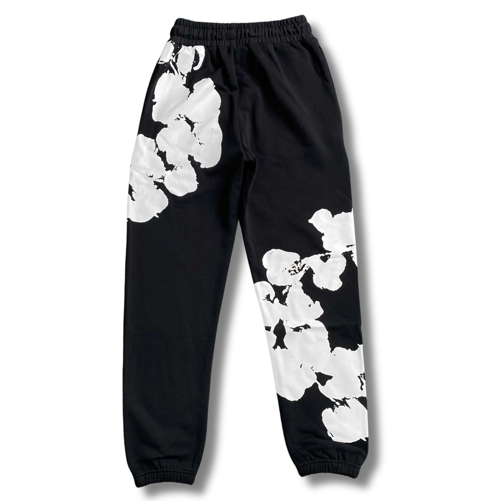 D Tears Pants black w white