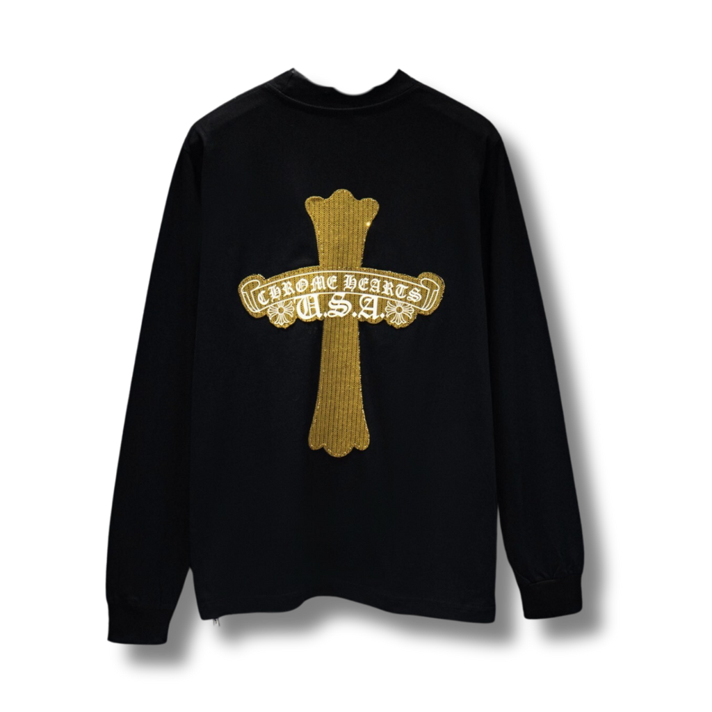 C Hearts sweater black