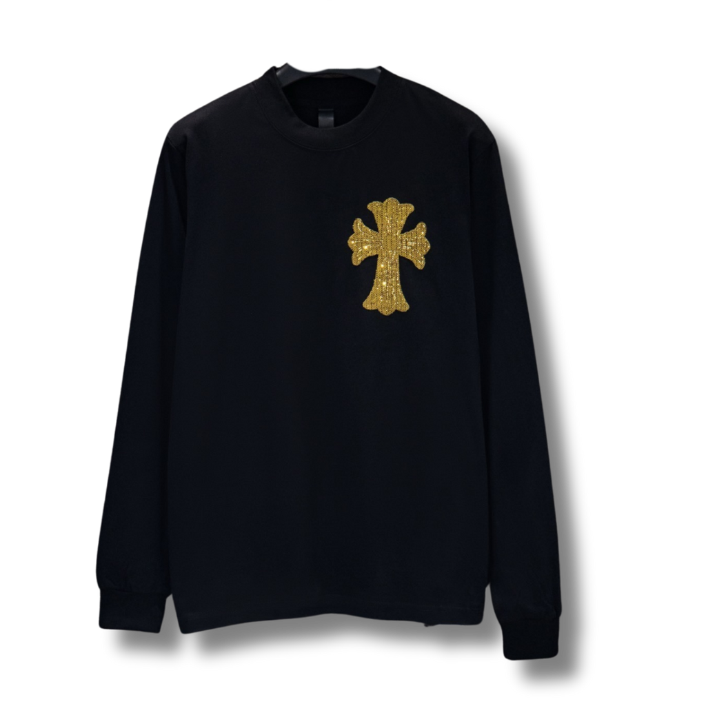 C Hearts sweater black