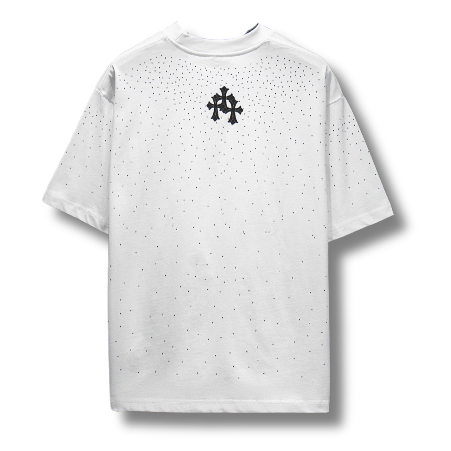 C Hearts T-Shirt dotty white