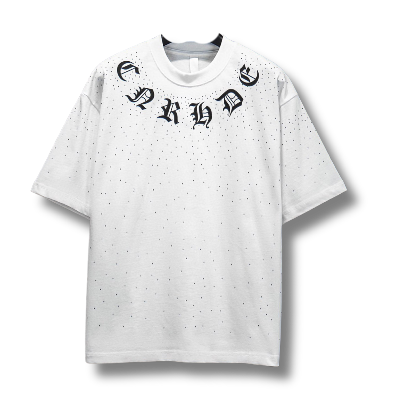 C Hearts T-Shirt dotty white