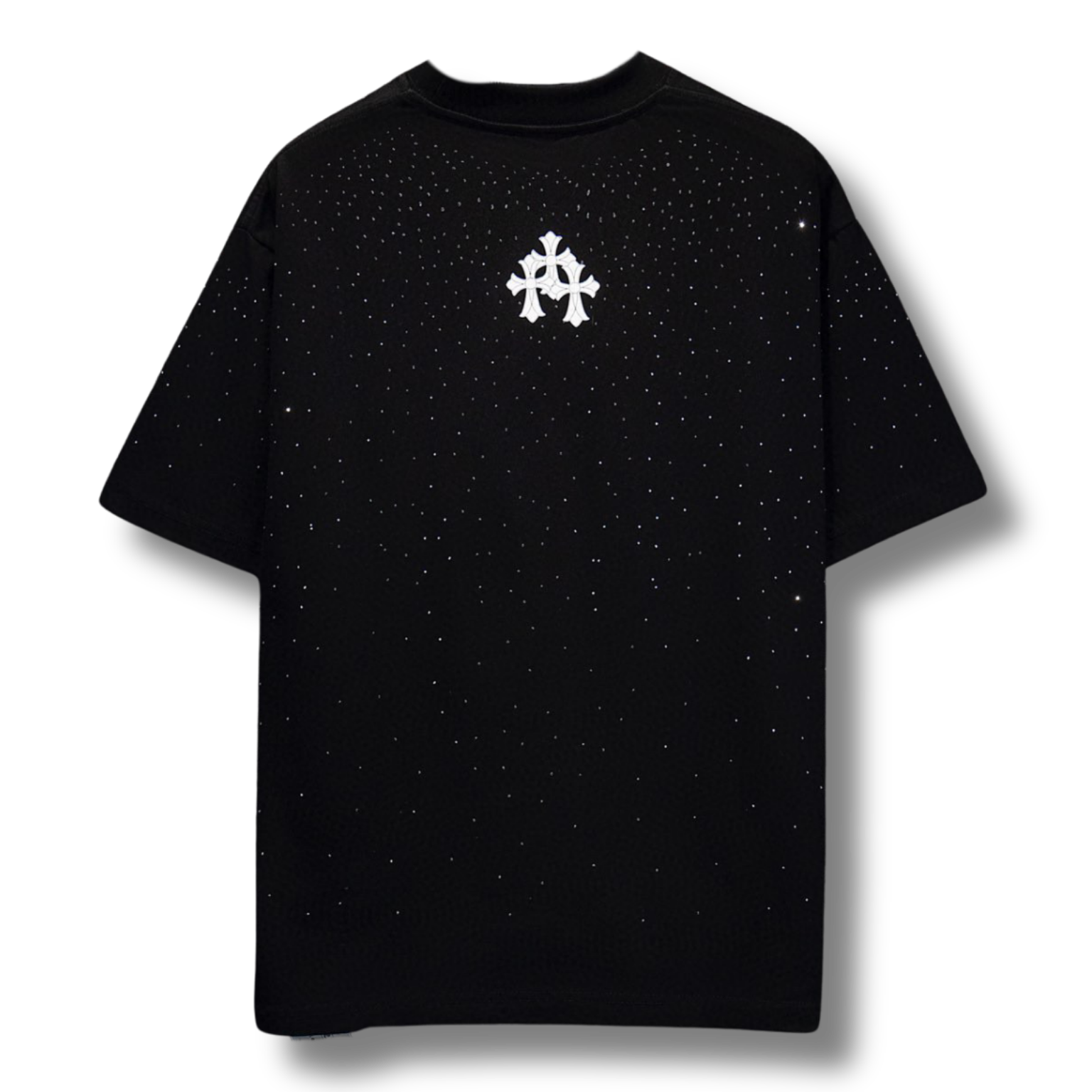 C Hearts T-Shirt dotty black