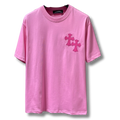 C Hearts T-Shirt pink on pink