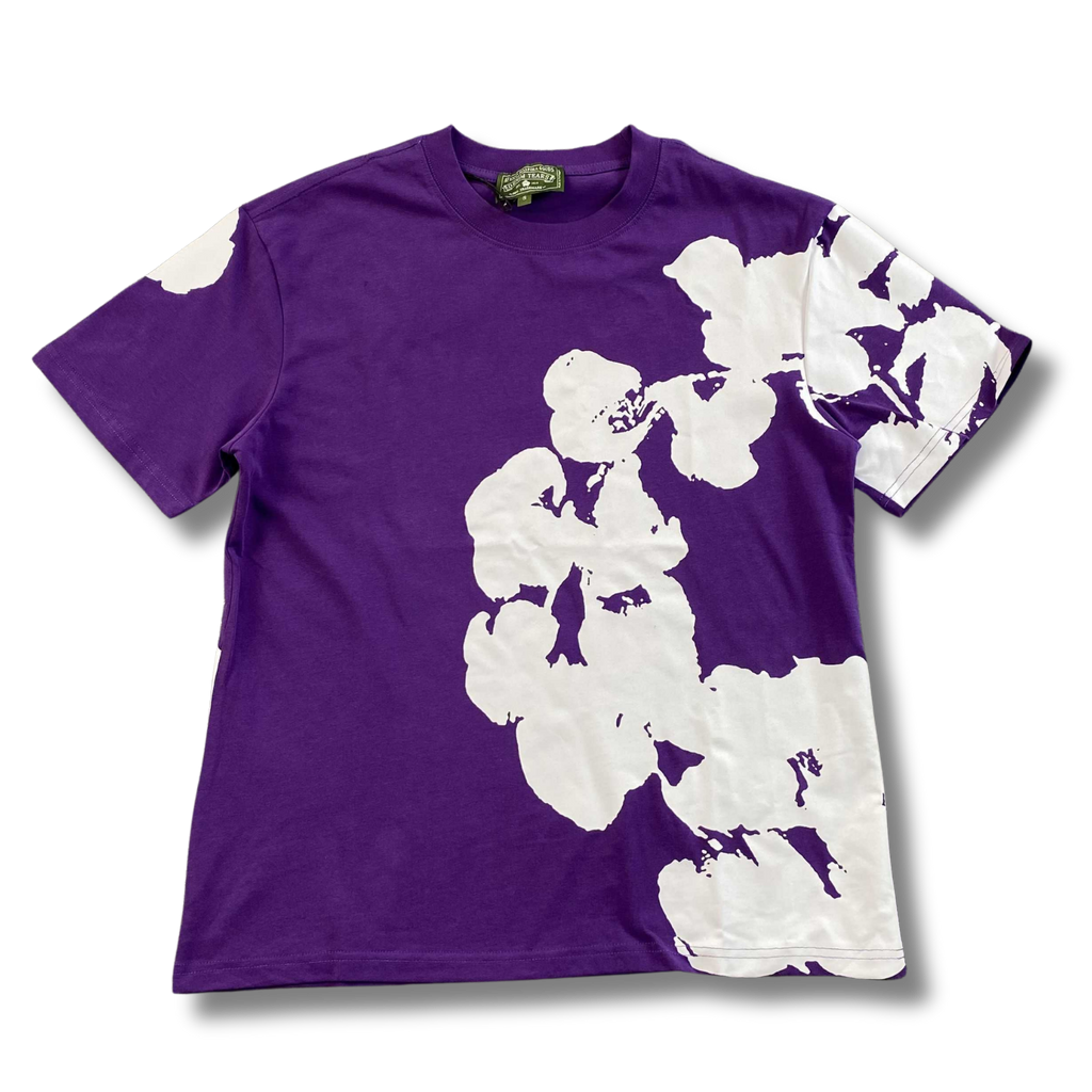 D Tears T Shirt Purple