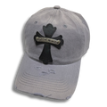 C Heart cap gray