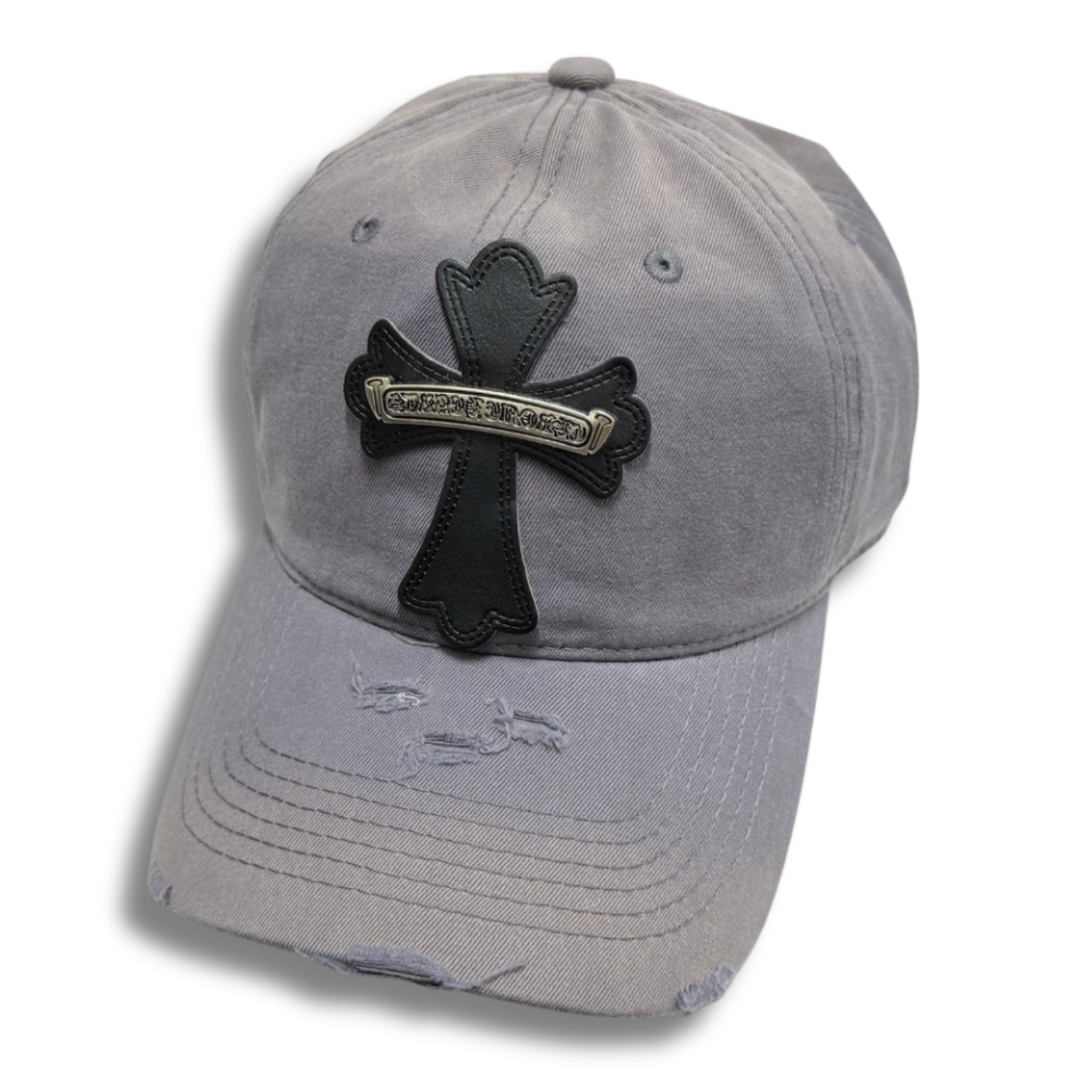 C Heart cap gray