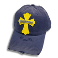 C Heart cap navy
