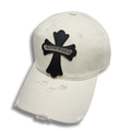 C Heart cap white