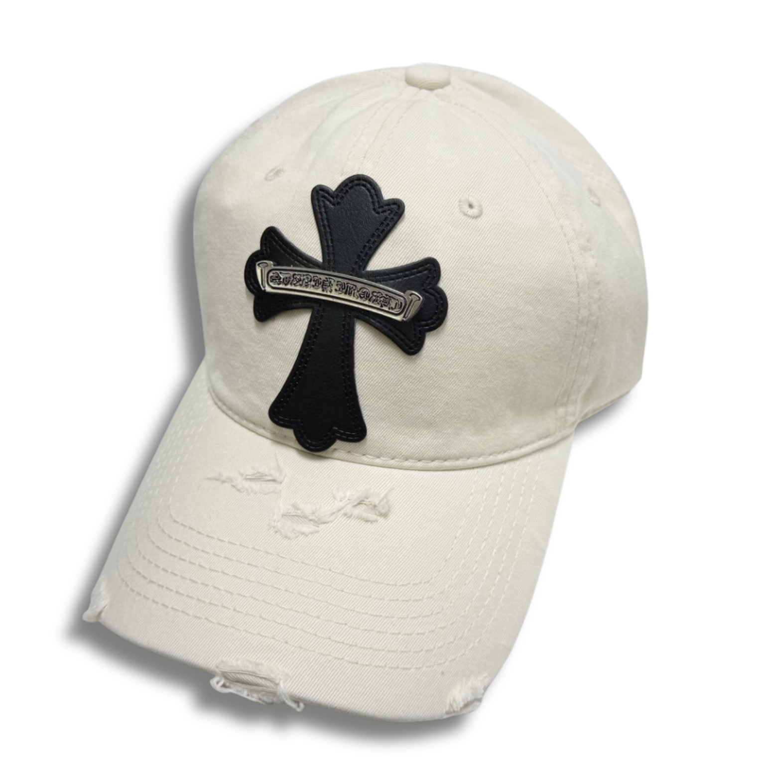 C Heart cap white