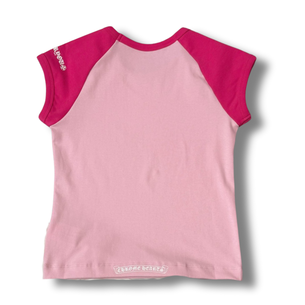C Hearts T-Shirt simple pink
