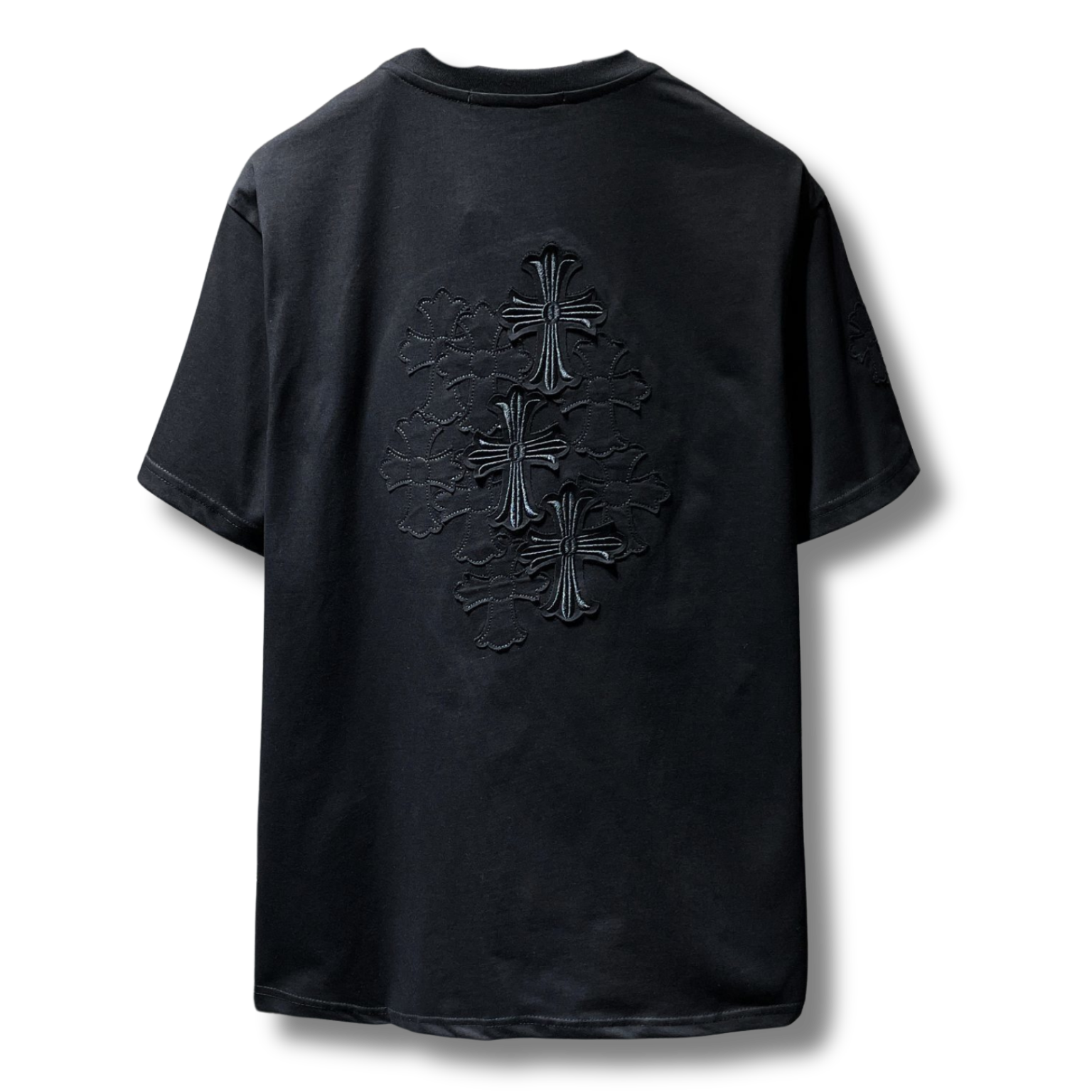 C Hearts T-Shirt black on black