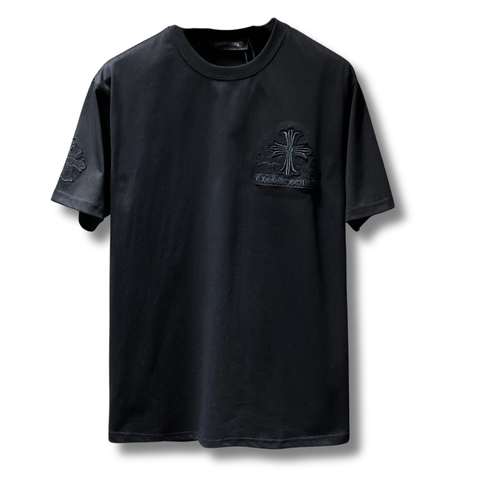 C Hearts T-Shirt black on black