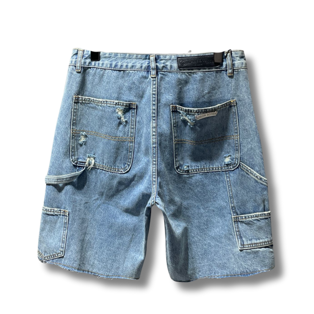 C hearts blue shorts