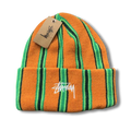 Stu Beanie orange w stripes