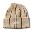 Stu Beanie cream w stripes