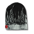 Helstar beanie flames black