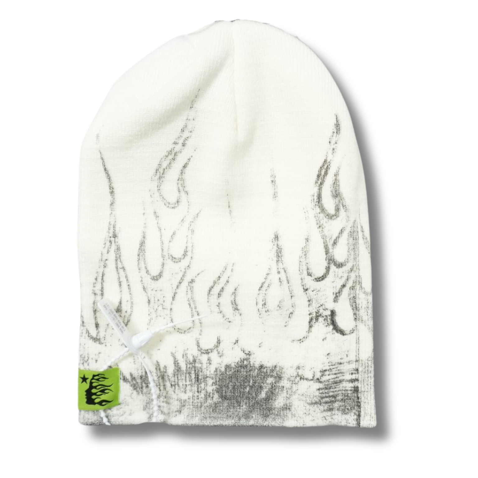 Helstar beanie flames white