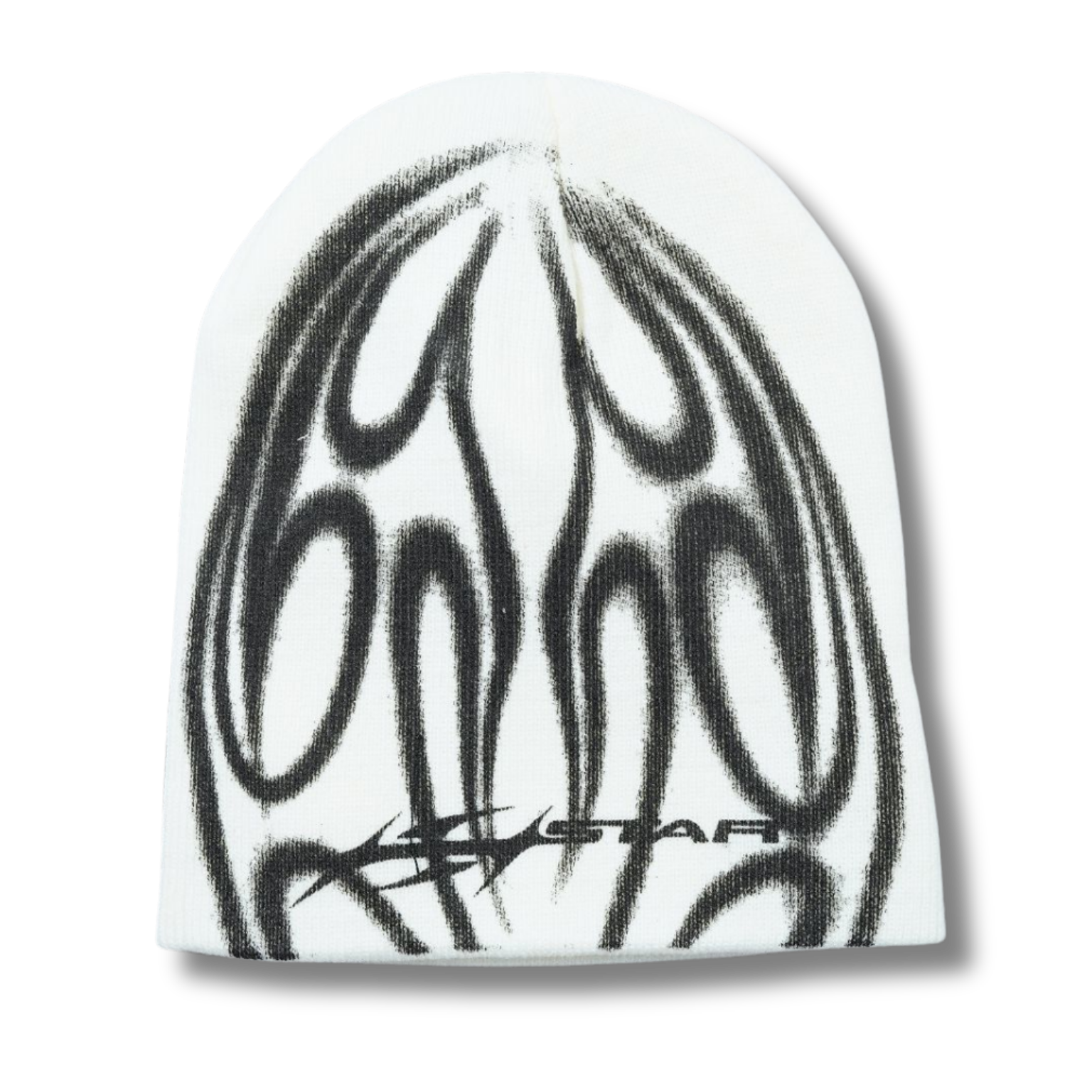 Helstar beanie star white