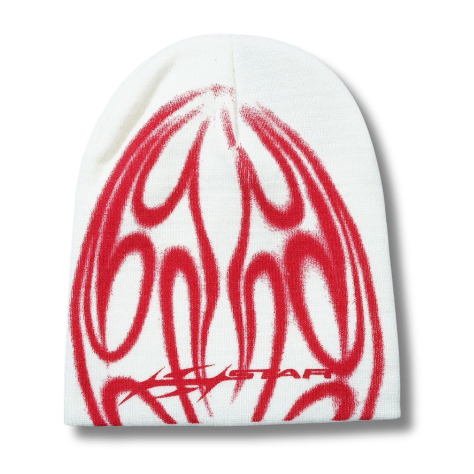 Helstar beanie star red